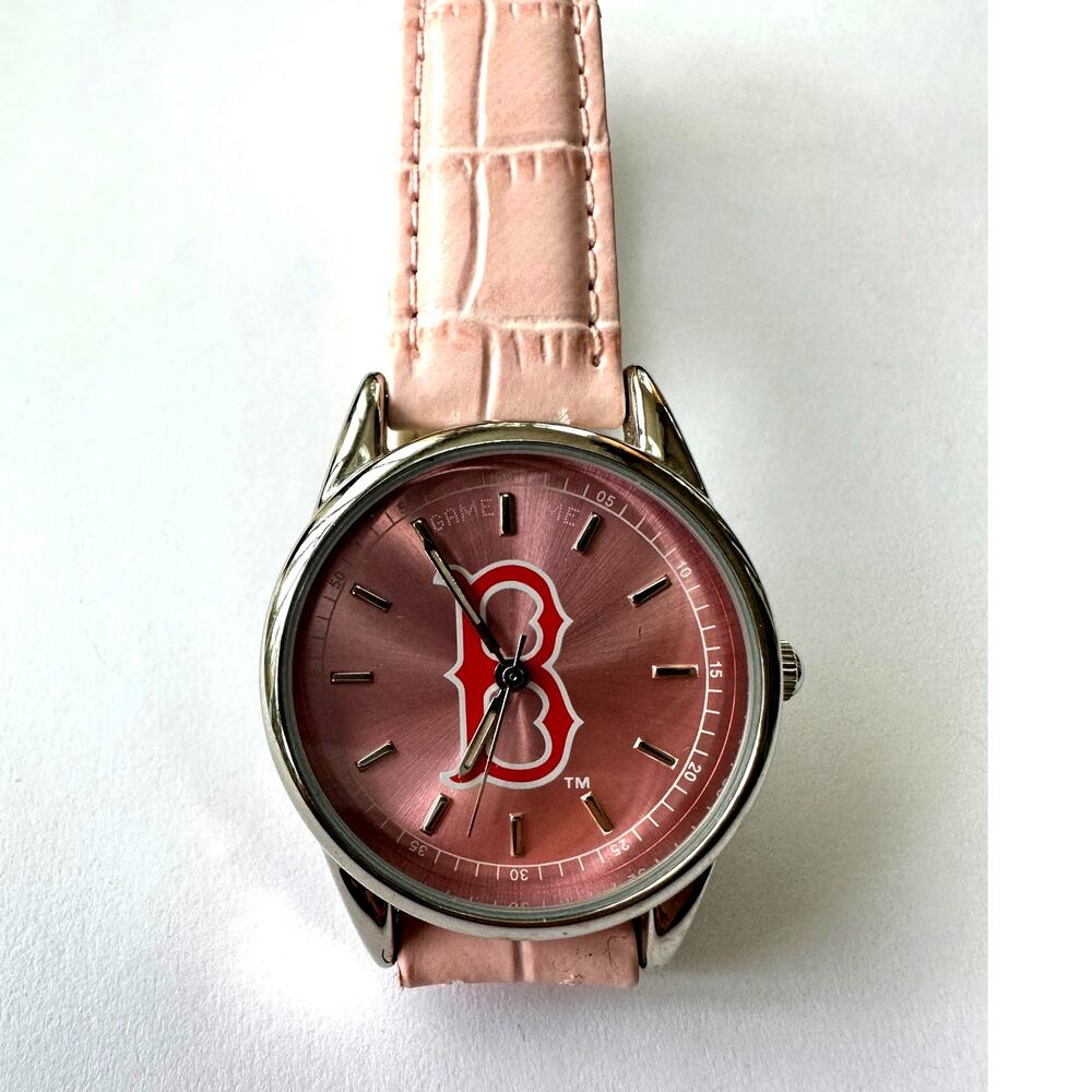 Boston Red Sox Pink Ladies' Watch